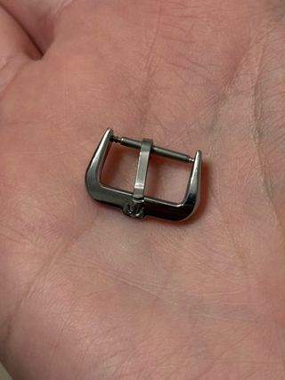 Fibbia Tissot 14mm Argento