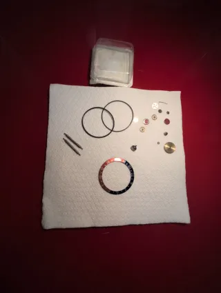 Bisel Rolex GMT Máster Original Rojo/Azul