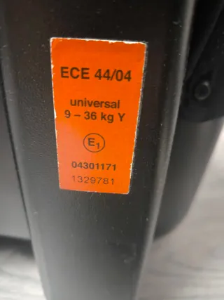 Silla de coche RECARO Young Sport Negra