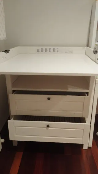 Cambiador IKEA blanco