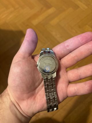 Reloj Lola Muñoz Cuarzo Cara Plateada