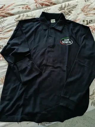 Sudadera Hombre. Talla L. Azul Marino