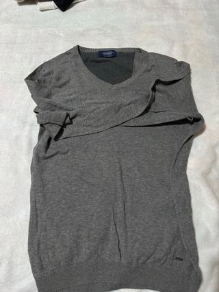Jersey Pull&Bear Gris Talla M