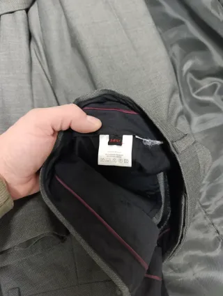 Traje de chaqueta gris hombre talla 47