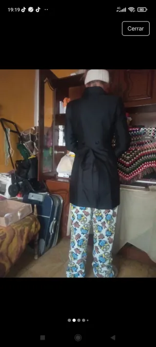 Abrigo pijo chica talla S