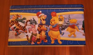 Scatola Latta Disney Balocco Festa Coccole