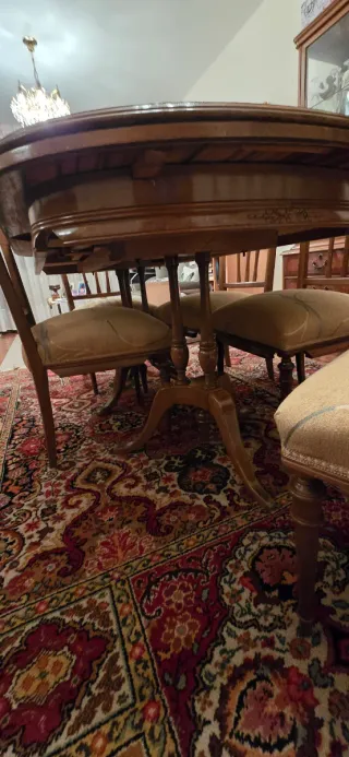 Mueble aparador vitrina madera y cristal