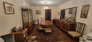 Mueble aparador vitrina madera y cristal