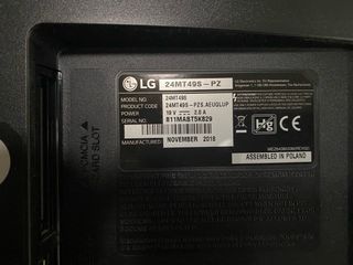 Televisión LG 24”