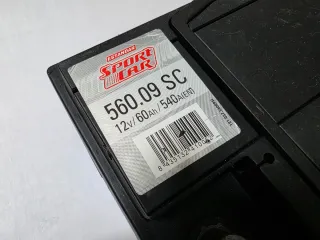 Batería Coche Sport Car 12V 60Ah 540A