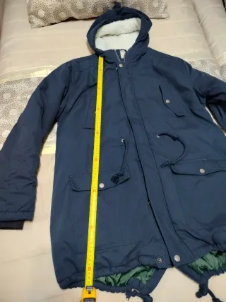 Abrigo azul talla L