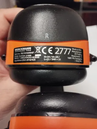 Auriculares Protección Auditiva Werckmann