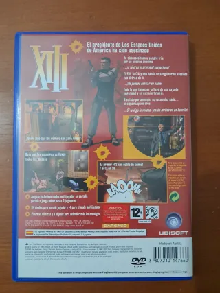 XIII PlayStation 2 PS2 FPS Español