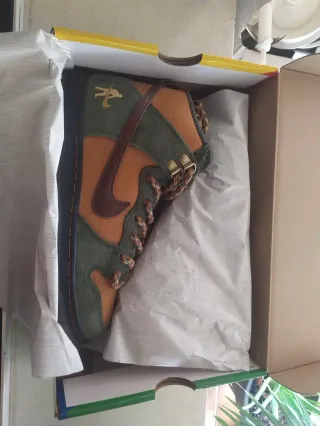 Nike SB Dunk High Pro PASS-PORT Marrón/Verde