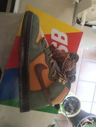 Nike SB Dunk High Pro PASS-PORT Marrón/Verde