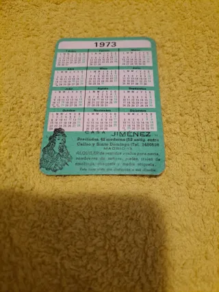 Calendario Vintage Mujer