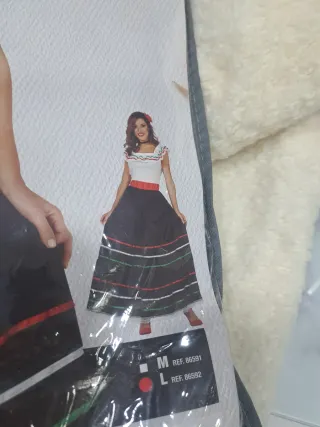 Disfraz Mexicana Talla L Fiesta Swirl