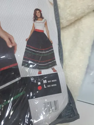 Disfraz Mexicana Talla L Fiesta Swirl