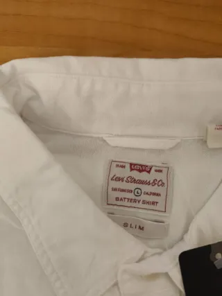Camisa Levi's Blanca Talla L