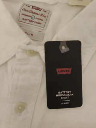 Camisa Levi's Blanca Talla L