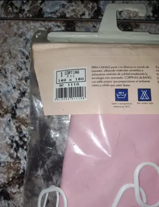 Tenda da bagno Piera Canals in PVC 100%