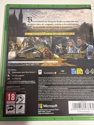 Kingdom Come Deliverance 2 Xbox Series X