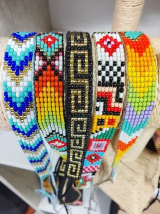 Lote 9 Chokers Hechos a Mano