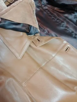 Chaqueta de piel Pepe Nieto marrón