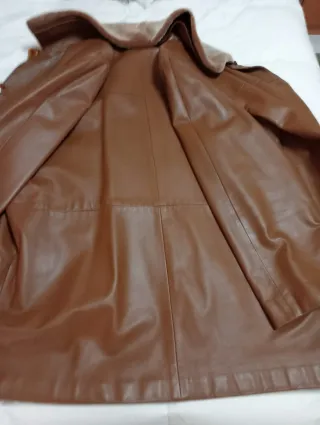 Chaqueta de piel Pepe Nieto marrón