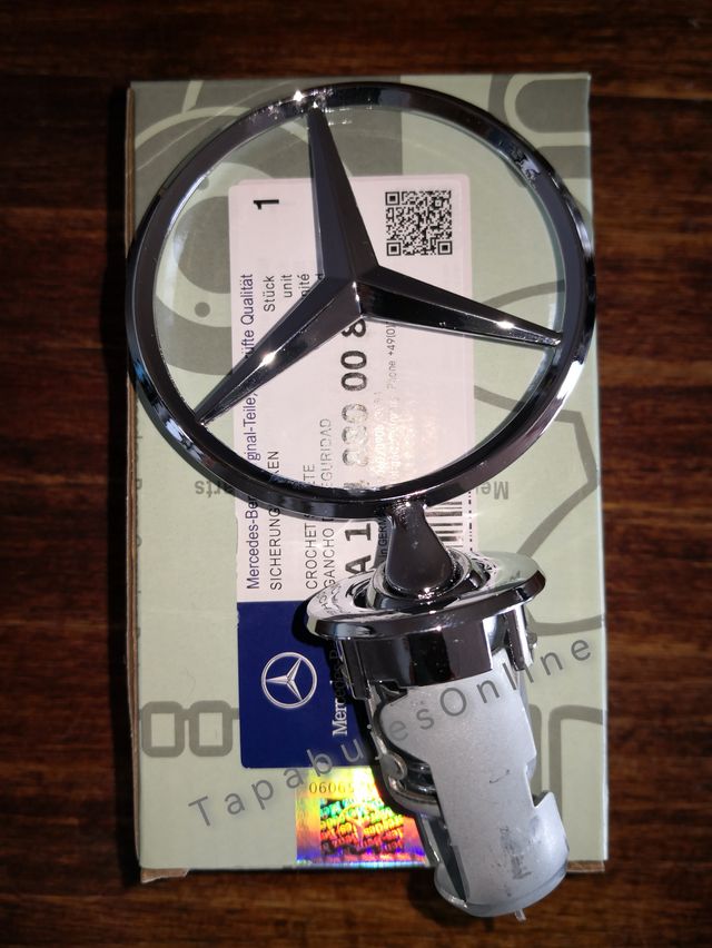 Pack 2 Estrellas Capot Mercedes W123 W124 W201 W12