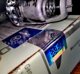 Pack 2 Estrellas Capot Mercedes W123 W124 W201 W12