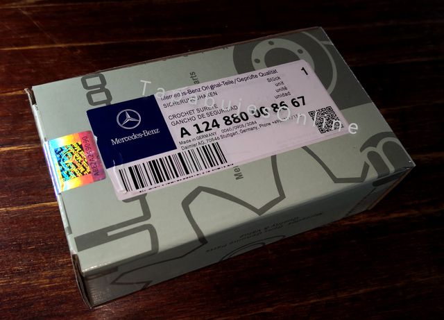 Pack 2 Estrellas Capot Mercedes W123 W124 W201 W12