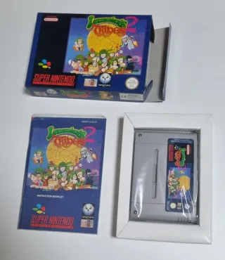 🇪🇺🇪🇸 Lemmings 2 Super Nintendo Snes supernes