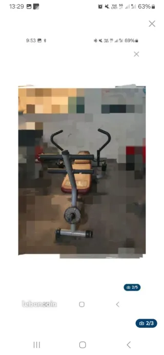 Banco abdominales Crunch Technogym Musculacion