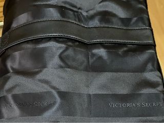 Bolsa viaje Victoria's Secret negra rayas
