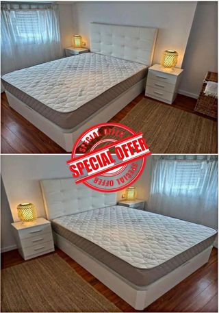 Canapé cama individual blanco