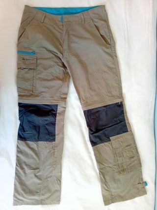 Pantalones montaña Quechua Beige Talla S
