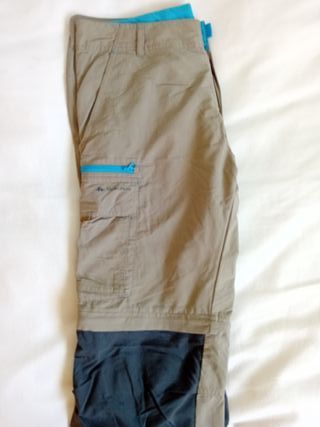 Pantalones montaña Quechua Beige Talla S