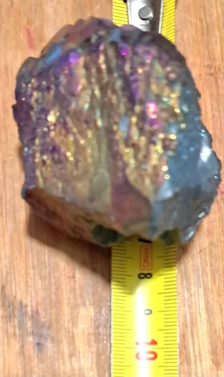 Campione Cristallo Aura Arcobaleno