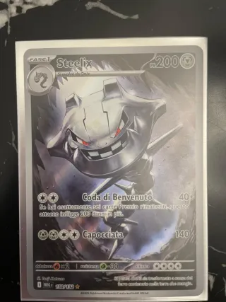 Carta Pokémon Steelix n.150/132