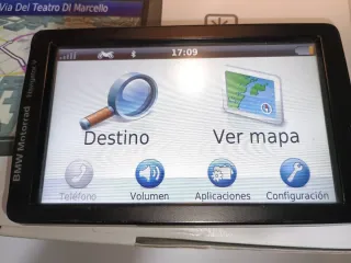 Navegador GPS BMW Motorrad V + Visera