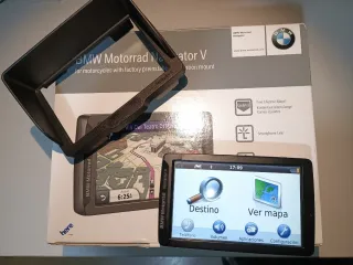 Navegador GPS BMW Motorrad V + Visera