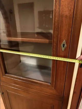 Mobile classico vetrinetta legno