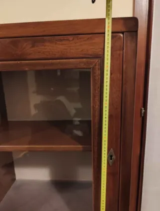 Mobile classico vetrinetta legno