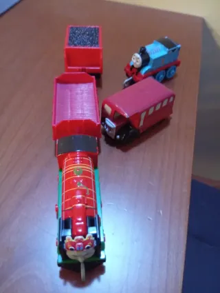 Trenino Thomas Mattel - Set 3 Pezzi