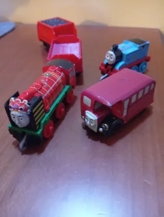 Trenino Thomas Mattel - Set 3 Pezzi