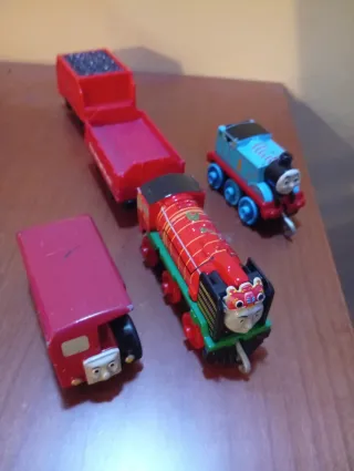 Trenino Thomas Mattel - Set 3 Pezzi