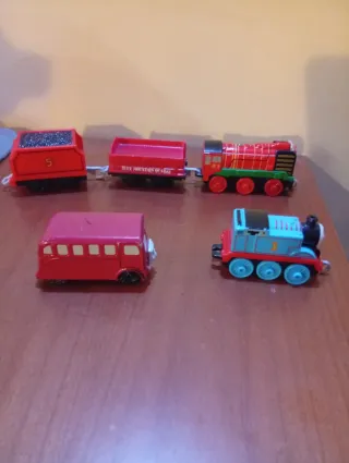 Trenino Thomas Mattel - Set 3 Pezzi