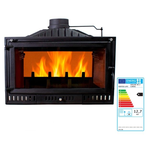 Estufa de Leña de 2 Caras Nueva ESL233014GRA