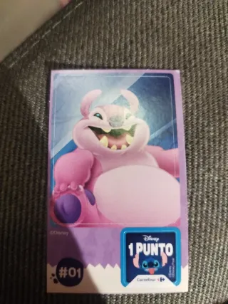 Pegatina Carrefour Disney Stitch #01